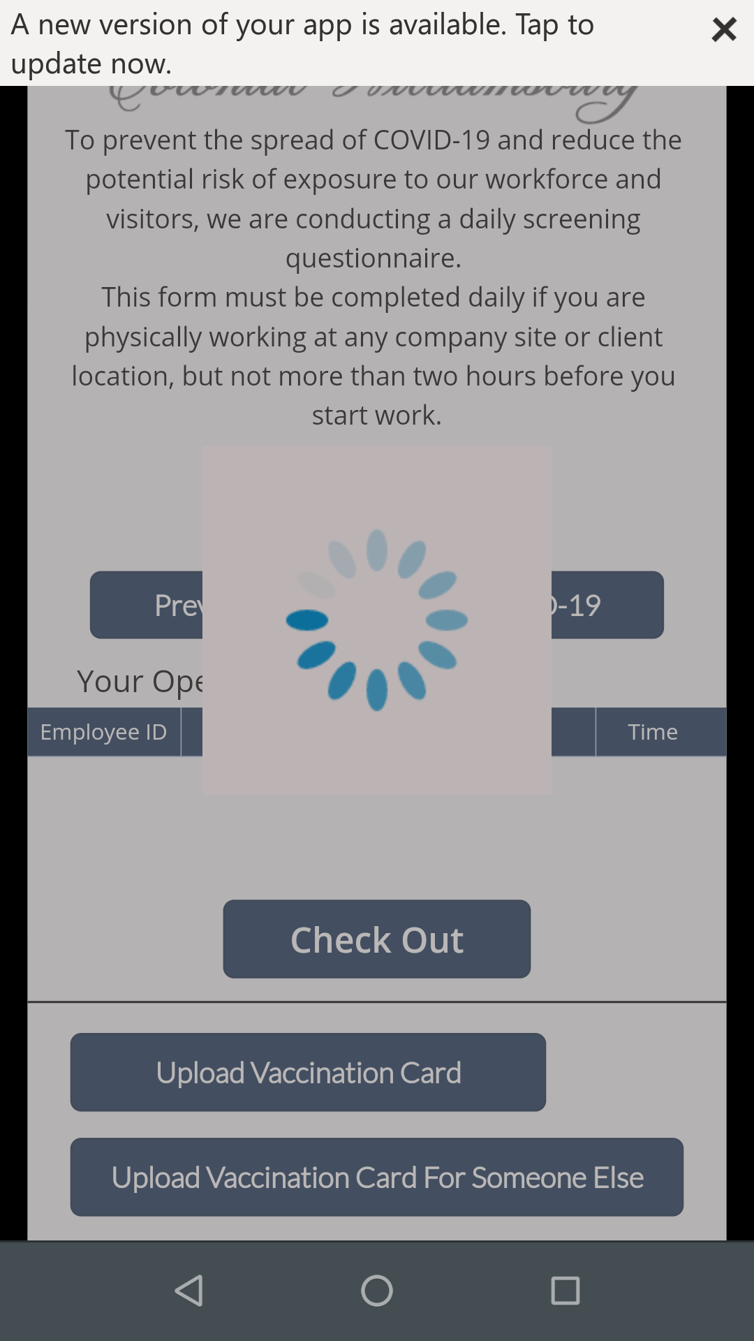 Bits & Wisdom > How to Submit your Vaccination Card > Update notification.png