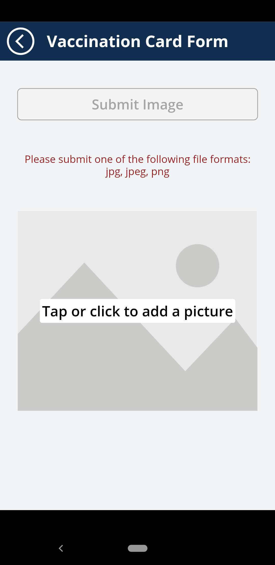 Bits & Wisdom > How to Submit your Vaccination Card > Upload Screen.png