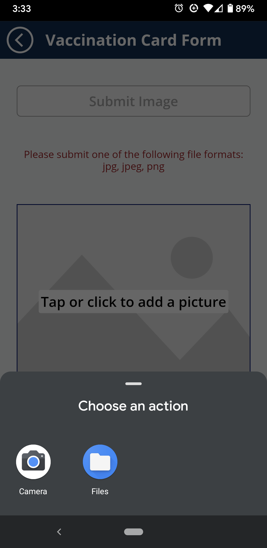 Bits & Wisdom > How to Submit your Vaccination Card > Upload options.png