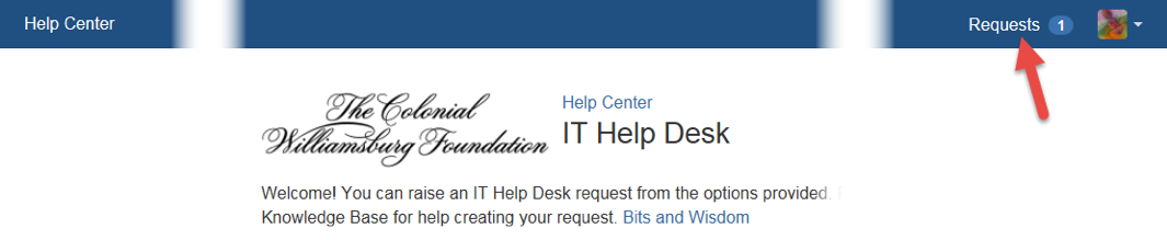 Bits & Wisdom > IT Support Portal Training and Information > Picture9.png