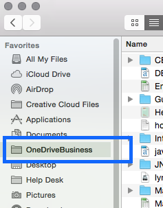 Bits & Wisdom > OneDrive - Introduction & Basic Usage > OneDrive in Finder.png