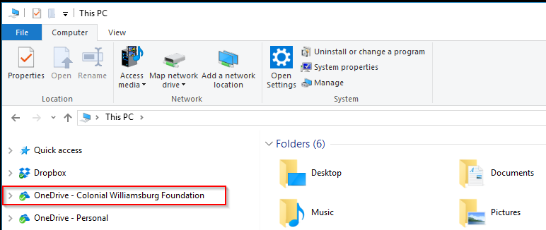 Bits & Wisdom > OneDrive - Introduction & Basic Usage > OneDrive in Windows Explorer.png