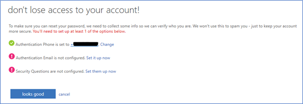 Bits & Wisdom > Enroll into Microsoft's Self Service Password Reset (SSPR) web portal > image2020-6-9_9-34-40.png