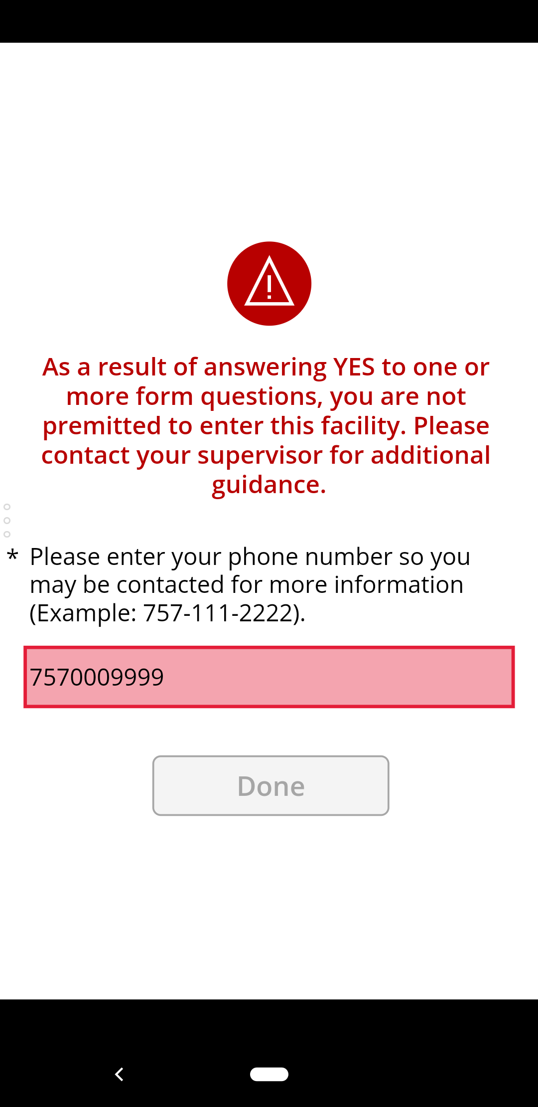 Bits & Wisdom > How to download and use Covid-19 ClearPass App > LogYes2.png