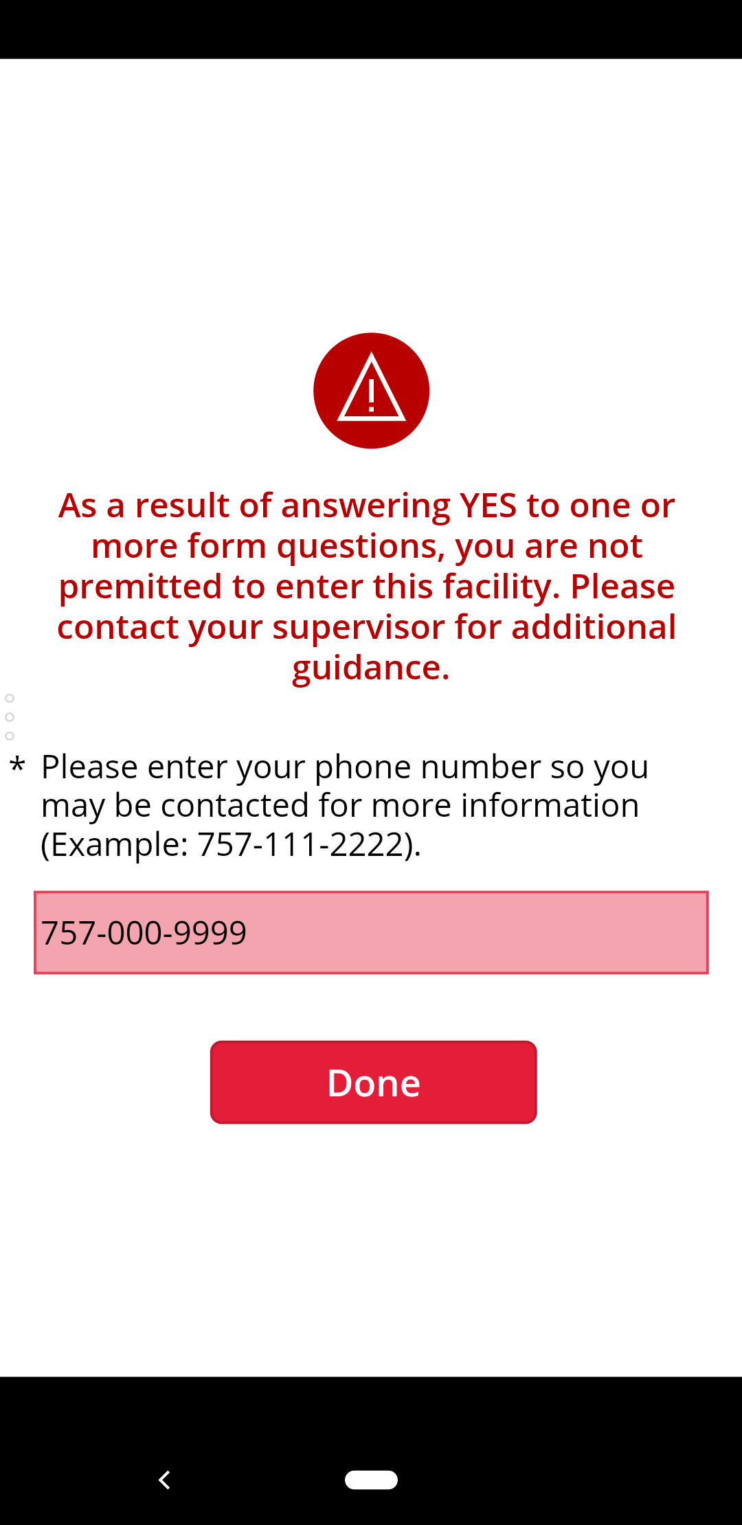 Bits & Wisdom > How to download and use Covid-19 ClearPass App > LogYes3.png