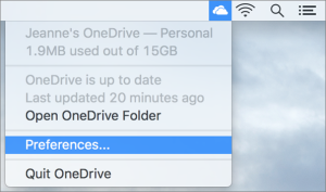 Bits & Wisdom > OneDrive - Introduction & Basic Usage > OneDrive for Mac 2.png